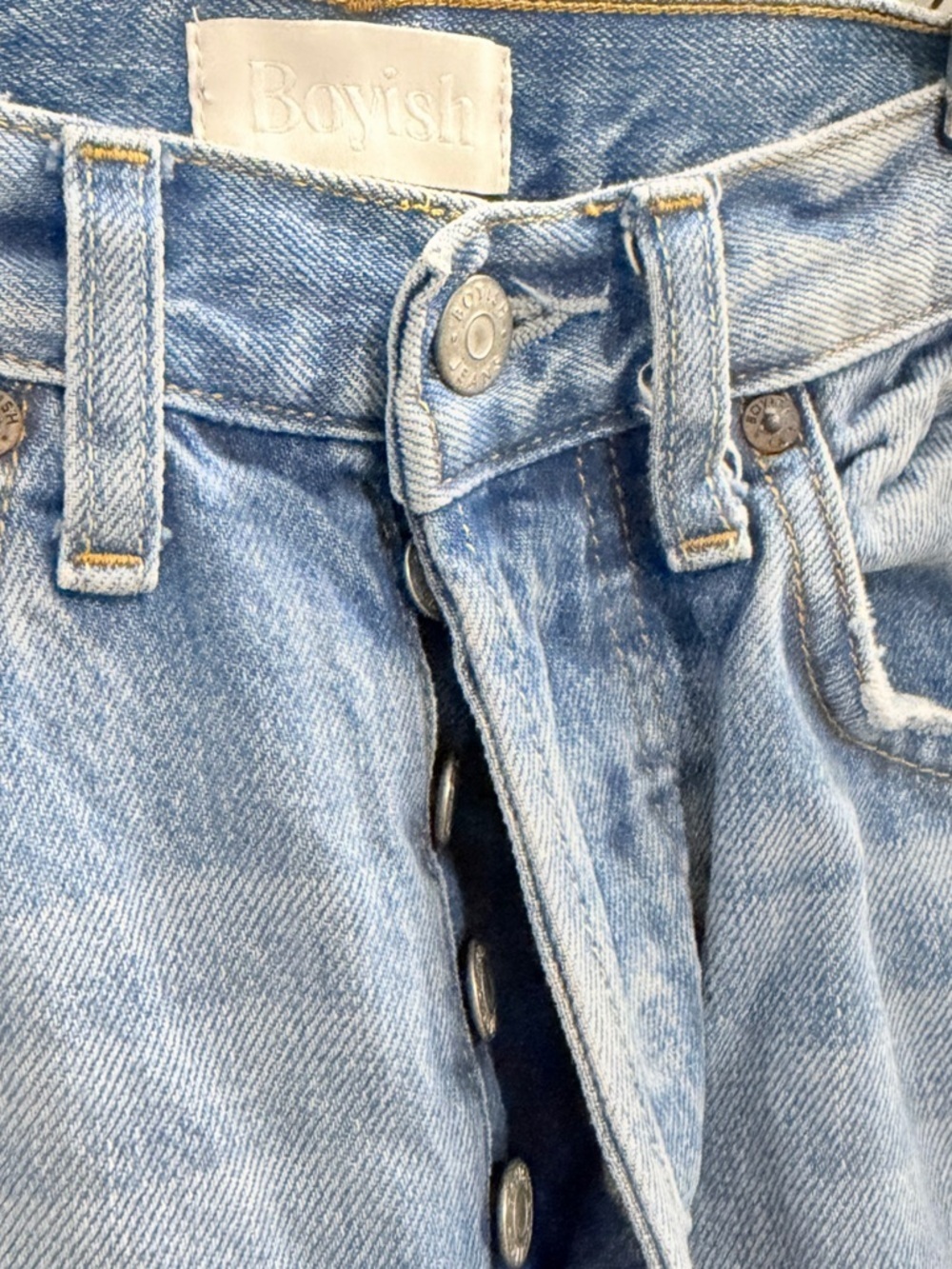 Boyish Billy Easy Rider Distressed Straight Leg Jeans Size 25 - Picture 7 of 13